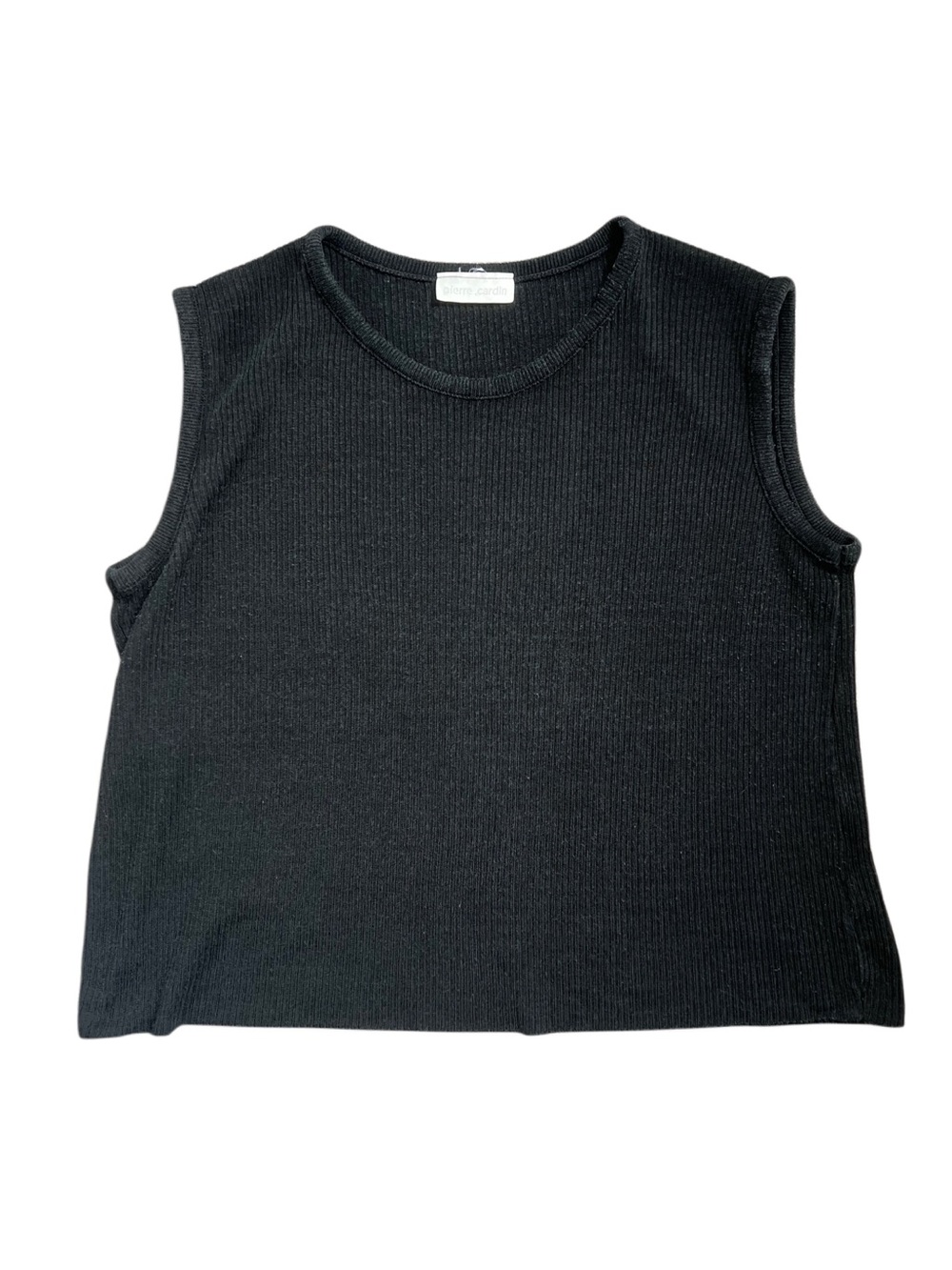 Vintage Ribbed Sweater Tank Top